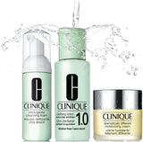 3-Step Creates Great Skin set Extra Gentle Cleasing Foam 45ml + Clarifying Lotion 100ml + Dramatically Different Moisturizing Cream 30ml