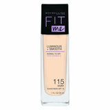 Fit Me Luminous + Smooth Foundation 115 Ivory 30ml illuminating face foundation