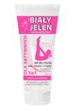 Hypoallergenic 3in1 face and hair cleansing gel for active women 200ml