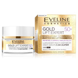 Gold Lift Expert 50+ luxurious multi-nourishing cream-serum with 24k gold day / night 50ml