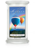 Large scented candle with two wicks Over The Rainbow 623g