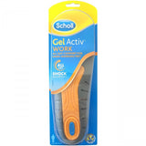 Scholl gel insoles for work boots GelActiv men's size 40-46.5