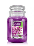 Large scented candle with two wicks Fresh Lilac 652g