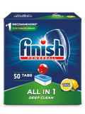 All in 1 dishwasher tablets 50 lemon