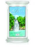 Large, scented candle with two wicks Fiji 623g