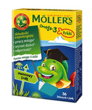 Omega-3 Fish jelly beans with omega-3 acids and vitamin D3 for children Fruity 36 pcs.