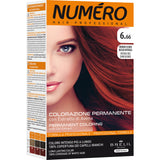 Permanent Coloring hair dye 6.66 Intense Red Dark Blonde 140ml