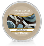 Scenterpiece Easy Melt Cup wax for the Seaside Woods 61g electric fireplace