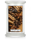 Large Kitchen Spice scented candle with two wicks 623g