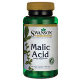 Malic Acid 600mg, dietary supplement, 100 capsules