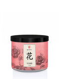 Zen scented candle with three wicks Flower 411g