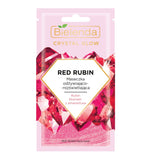 Crystal Glow Red Rubin nourishing and brightening mask 8g