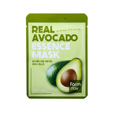 Real Avocado Essence Mask anti-aging sheet mask with avocado extract 23ml