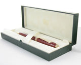 Townsend cardinal red pencil in lace