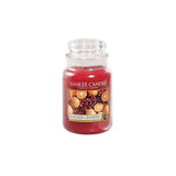 Scented candle, large jar, Mandarin Cranberry 623g