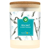 Essential Oils scented candle Sea Salt and Stranded Wood 185g