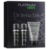 Platinum Men Moisturizing Set After Shave Balm 50ml + Regenerating Face Cream For Day And Night 50ml + Hair Thickening Shampoo 125ml