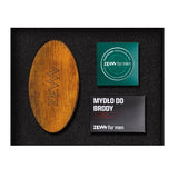 Neat Lumberjack set beard brush + beard oil 30ml + beard soap with charcoal 85ml