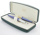Atx azurite blue pen steel nib
