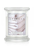 Medium scented candle with two wicks Warm Cotton 411g