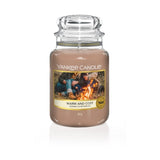 Large jar scented candle Warm and Cozy 623g