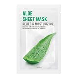 Aloe Sheet Mask moisturizing and soothing sheet mask with aloe vera 22ml