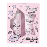 Illuminate Me Rose Girl set 150ml body milk + 180ml perfumed body and hair mist