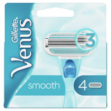 Venus Smooth Women's Replacement Razor Blades 4pcs