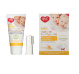 Baby Natural Toothpaste Natural toothpaste for children with a Vanilla silicone finger brush 40ml