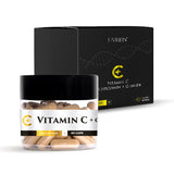 Health Boost Vitamine C + Curcumine + Ginger food supplement 60 capsules