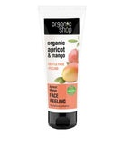 Organic Apricot & Mango Face Peeling gentle facial scrub 75ml