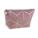 Velor cosmetic bag Pink
