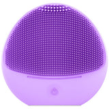Lavender silicone sonic face brush