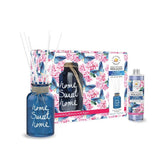 Sweet Home set of fragrance sticks + Lily of the valley vase 400ml
