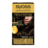 Oleo Intense hair dye with permanent coloring with 3-10 Deep Brown oils