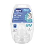 Physio Anti-colic teat for a bottle, medium flow 2m + 2 pcs