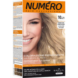 Permanent Coloring hair dye 10.21 Glacial Ultra Light Blonde 140ml