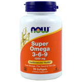 Super Omega 3-6-9 1200mg dietary supplement 90 capsules