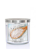 Tumbler scented candle with three wicks Sea Salt & Tonka 411g