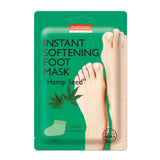 Instant Softening Foot Mask "Hemp Seed" softening foot mask with hemp seed extract