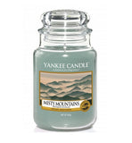 Scented candle, large jar, Misty Mountains 623g