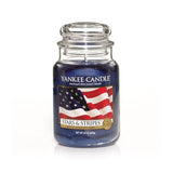Scented candle, large jar, Stars & Stripes 623g