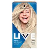 Live Intense Gel Color hair coloring in gel 10.21 Baby Blonde