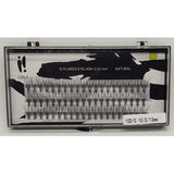Clumps of false eyelashes Natural Knot-Free 0.10-C-13mm