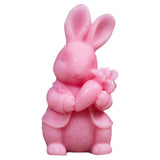 Happy Soaps Pink Rabbit with Carrots, natural fruit glycerin soap 30g