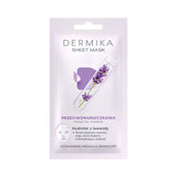 Sheet Mask anti-wrinkle mask on fabric Lavender Hydrolate 15ml