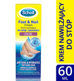 Scholl foot and nail cream moisturizing urea panthenol