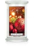 Large scented candle with two wicks Deck The Halls 623g