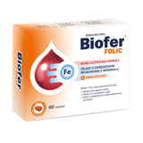 Folic iron with increased absorption with vitamin C and folic acid 60 tablets