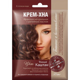 Cream Hair Henna Dark Chestnut 50ml